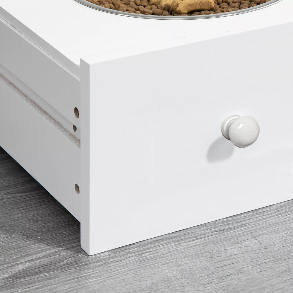 Meuble avec mangeoire intégré